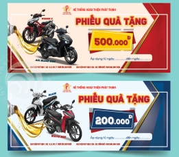 Công ty in phiếu quà tặng giá rẻ